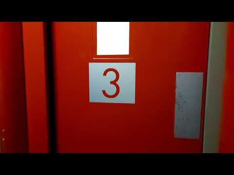 Vintage Otis Traction Elevator at Pennsylvania Place Condos, Denver, CO