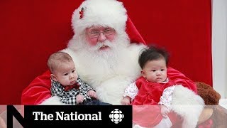 Mall Santa who lost grandchild revels in Christmas spirit