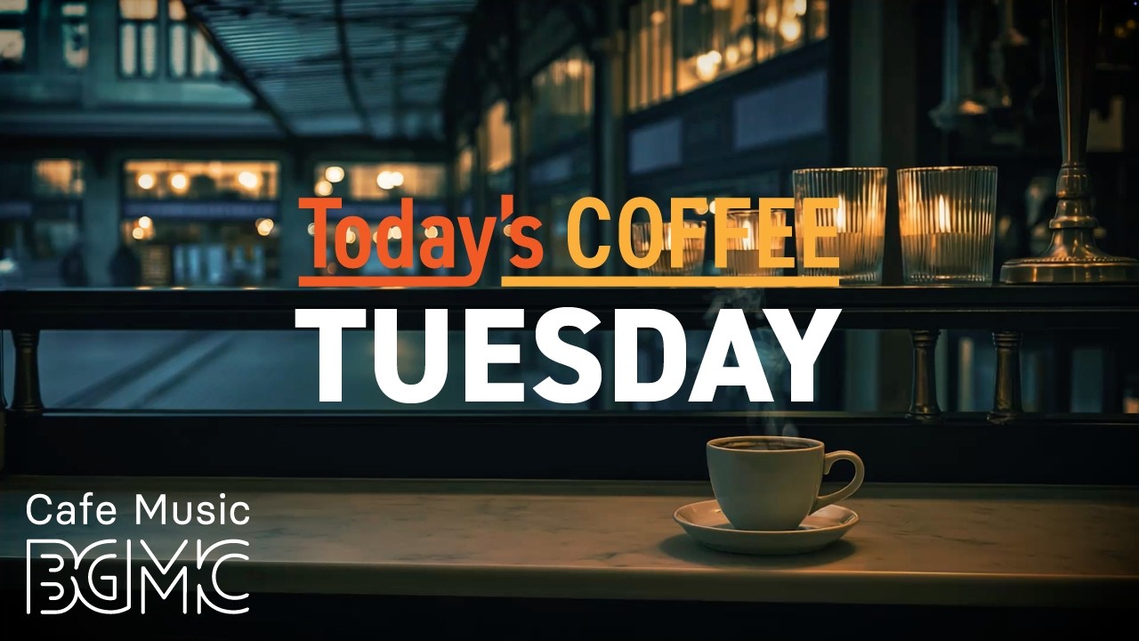 Cafe Music LIVE | Today's COFFEE TUESDAY: September Window Cafe Jazz ☕ Slow Jazz for Study