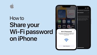 How to share your Wi-Fi password | Apple Support