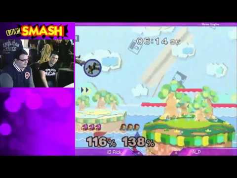 IB|Rick (Falco) vs ALP [Winner's Finals] - CriticalSmash Melee (1-7-2017)