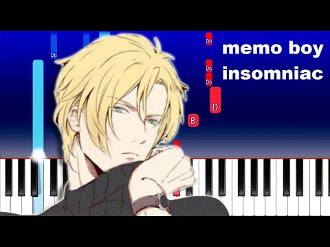 memo boy - insomniac (Piano Tutorial)