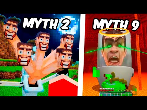 Proving 10 Minecraft Toilet Myths Wrong! You won't believe #7!
