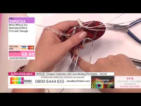 How to Make Wirework Jewellery - JewelleryMaker DI LIVE - 08/06/15