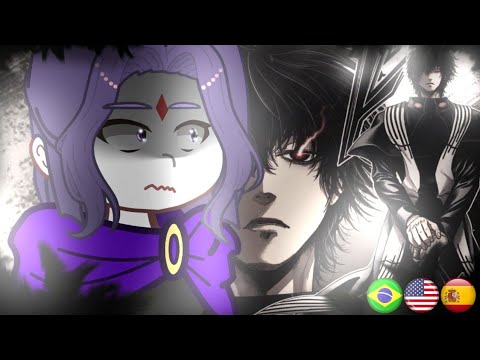 🇺🇸/🇧🇷/🇪🇸 Teen Titans Go React to Robin As Beelzebub – Gacha React