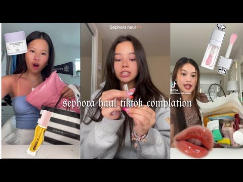 SEPHORA HAUL- tiktok compilation 🛍️💸