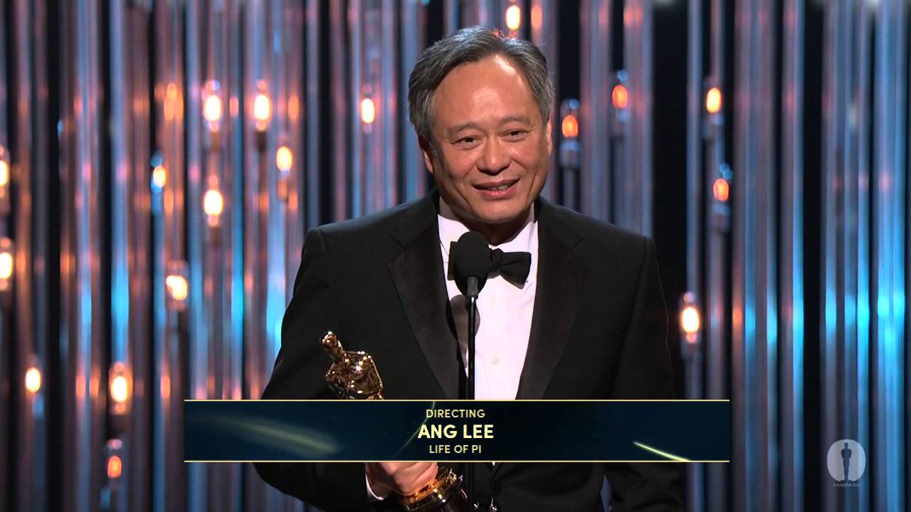 Ang Lee ‪winning the Oscar® for Directing 