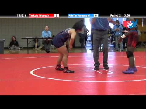 58 KG R4 - Tarkyia Mensah (Wayland Baptist) vs. Kristin Yamasaki (Cumberlands)