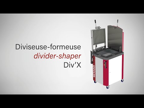 video 1, Diviseuse-formeuse boulangerie 3 à 20 kg