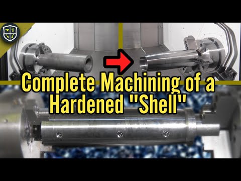 Complete CNC Machining of 4340 Alloy Shell | 46 Rc Hardened Steel
