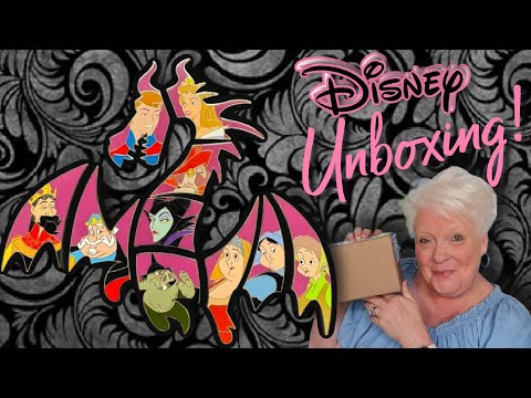 UNBOXING! Walt Disney World PARKS Mystery Blind Box Pins! Maleficent!
