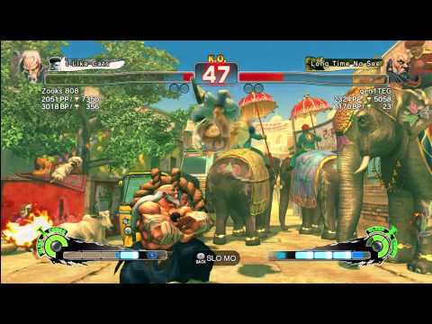 SSF4 AE: Zooks 808 (Gen) vs gen1TEG (Gouken)