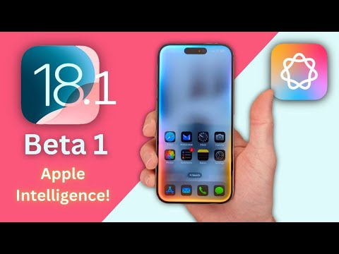 iOS 18.1 Beta 1 RELEASED! // What's New + Apple Intelligence Features FINALLY Here!
