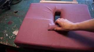 How To Make a Portable Stowable Massage Table