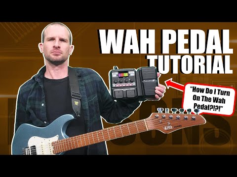 How To Turn The Wah Pedal On - Flatsons KMF-1 Tutorial