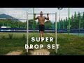 턱걸이 슈퍼 드롭세트 pullup super drop set training