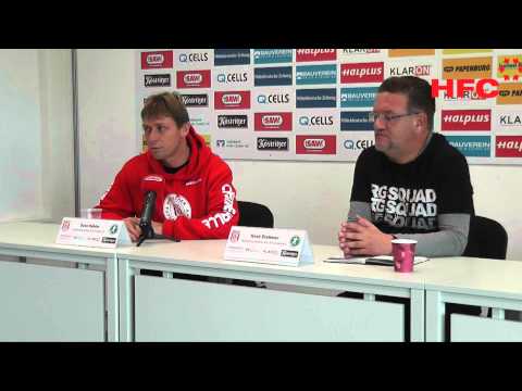 14.ST 3.LIga HFC-VfB II Pk vor dem Spiel