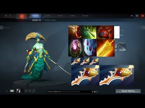 Naga Siren Dota 2 Amazing Rank Match