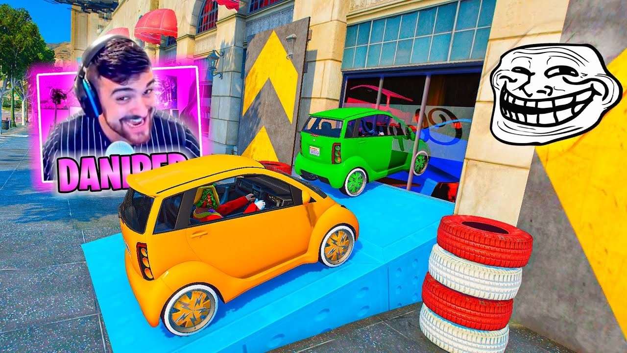 LA CARRERA TROLL MAS LOQUISIMA DE GTA 5 ONLINE