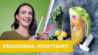 STATUS Tritan 3dílný set kulatých vakuových dóz 177305 bílá