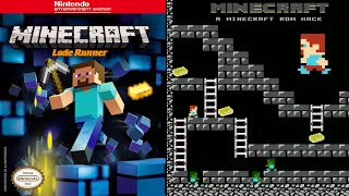 A Minecraft ROM Hack - Hack of Lode Runner [NES]
