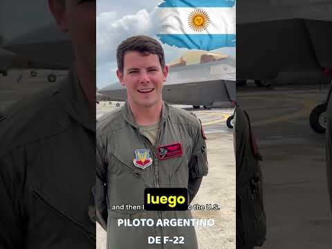 🇦🇷 😯 GAUCHO: EL PILOTO ARGENTINO DE F-22!!!