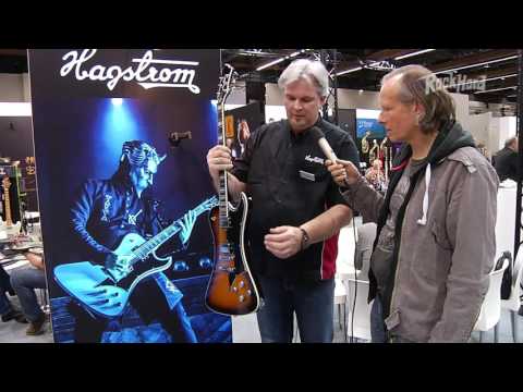 Hagstrom's Fantomen Ghost signature guitar at Musikmesse Frankfurt 2017