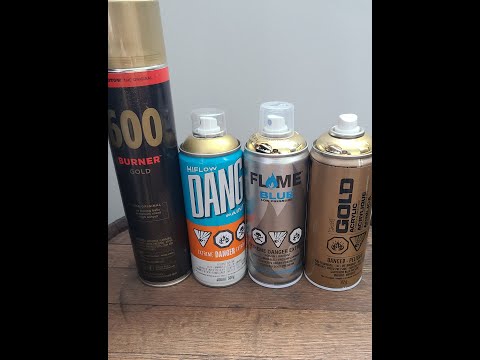Best gold chrome spray paint.
