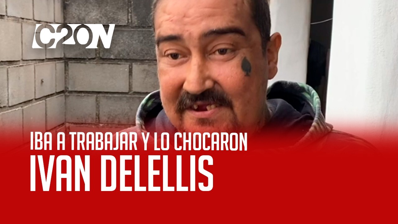 C20 Noticias | Iba a trabajar y lo chocaron - Ivan Delellis