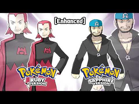 Pokémon Ruby/Sapphire/Emerald - Team Magma & Aqua Leader Battle Theme [Enhanced]
