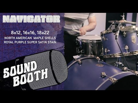 SJC Custom Drums - Navigator Soundbooth Feature!