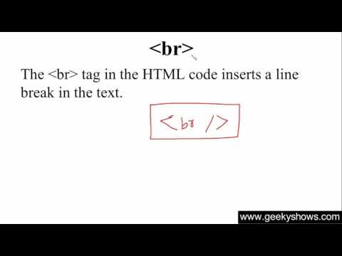 15 How to insert New Line or Line Break using br Tag in HTML Hindi