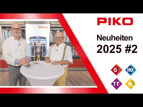 PIKO [V163] Model Railway New Releases 2nd Half of 2025 (G, H0, TT and N)