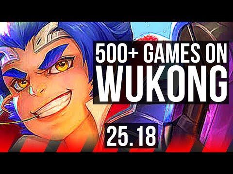 WUKONG vs TRUNDLE (TOP) | 500+ games | KR Master | 25.18