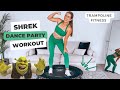 15 Minute Shrek Themed Mini Trampoline Workout Fitness Fun With Jump Jacked