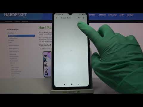 How to Apply Live Wallpaper Magic Fluid in XIAOMI Redmi 9AT