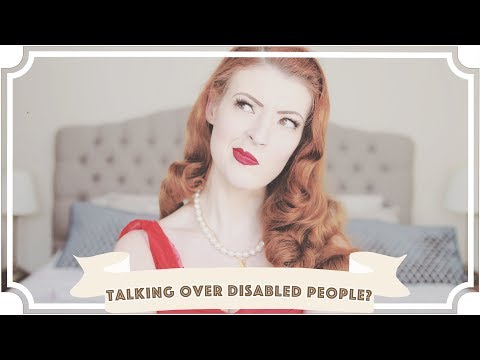 在殘障人士身上說話可以嗎？[CC] (Is it ever OK to talk over a disabled person? [CC])
