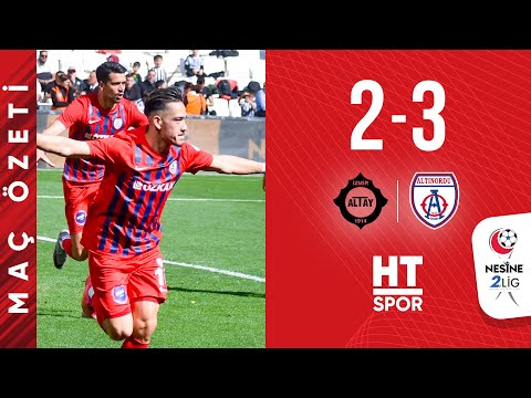 Altay 2 - 3 Altınordu (28. Hafta) - Maç Özeti