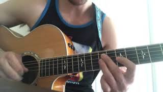 Down Into Mexico guitar instruction Delbert McClinton