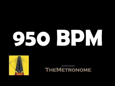 950 BPM Metronome | TheMetronome | Perfect Timing | 节拍器 |  メトロノーム