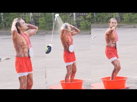 190719 머리감는 노라조 (NORAZO) 뮤직뱅크 출근길 직캠 by Spinel