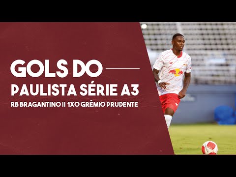 RED BULL BARGANTINO II 1X0 GRÊMIO PRUDENTE: GOL DO JOGO DE IDA DAS QUARTAS DO PAULISTÃO SÉRIE A3