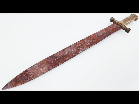 Rusty Sword Restoration - Famous Gladius