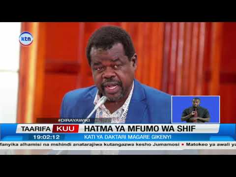 Kizaazaa cha kisheria Milimani chatishia kubatilisha mpango wa bima ya afya wa Kenya Kwanza