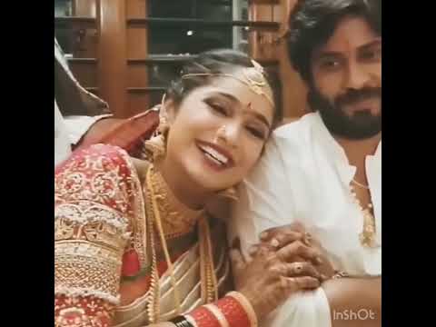 Tejaswini gowda cute wishes to Amardeep for their first wedding / Amardeep / Bigboss7 /  Tejaswini