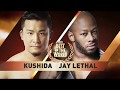 KUSHIDA Vs Jay Lethal Friday June 29 At ROHBITW