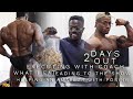 2 Days Out | Plan Review w/ Coach, What I Eat, and Posing Amateur Competitor Aaren Hilson
