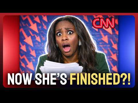 Abby Phillip Realizes LIVE Her CNN Career Is Toast?!