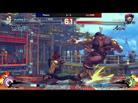 Phenix [THawk] vs LLL'MBR [Akuma] Losers Final @ RSD11