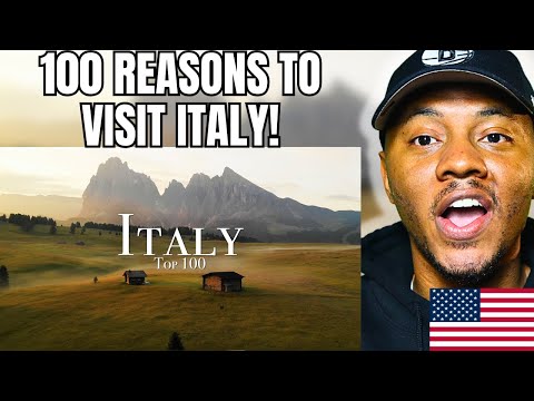 AMERICAN REACTS To Top 100 Places To Visit In Italy
